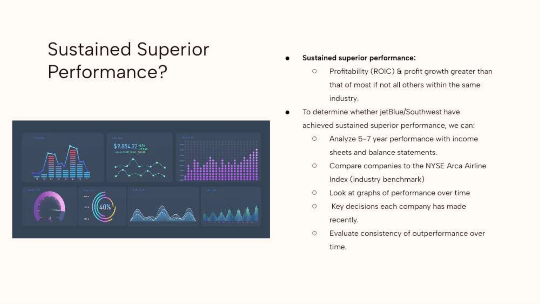 Page 4 of JetBlue, Southwest, and Delta Performance Analysis