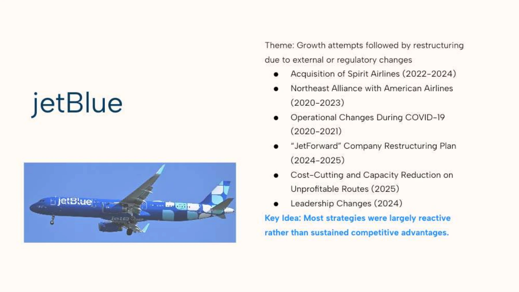 Page 6 of JetBlue, Southwest, and Delta Performance Analysis